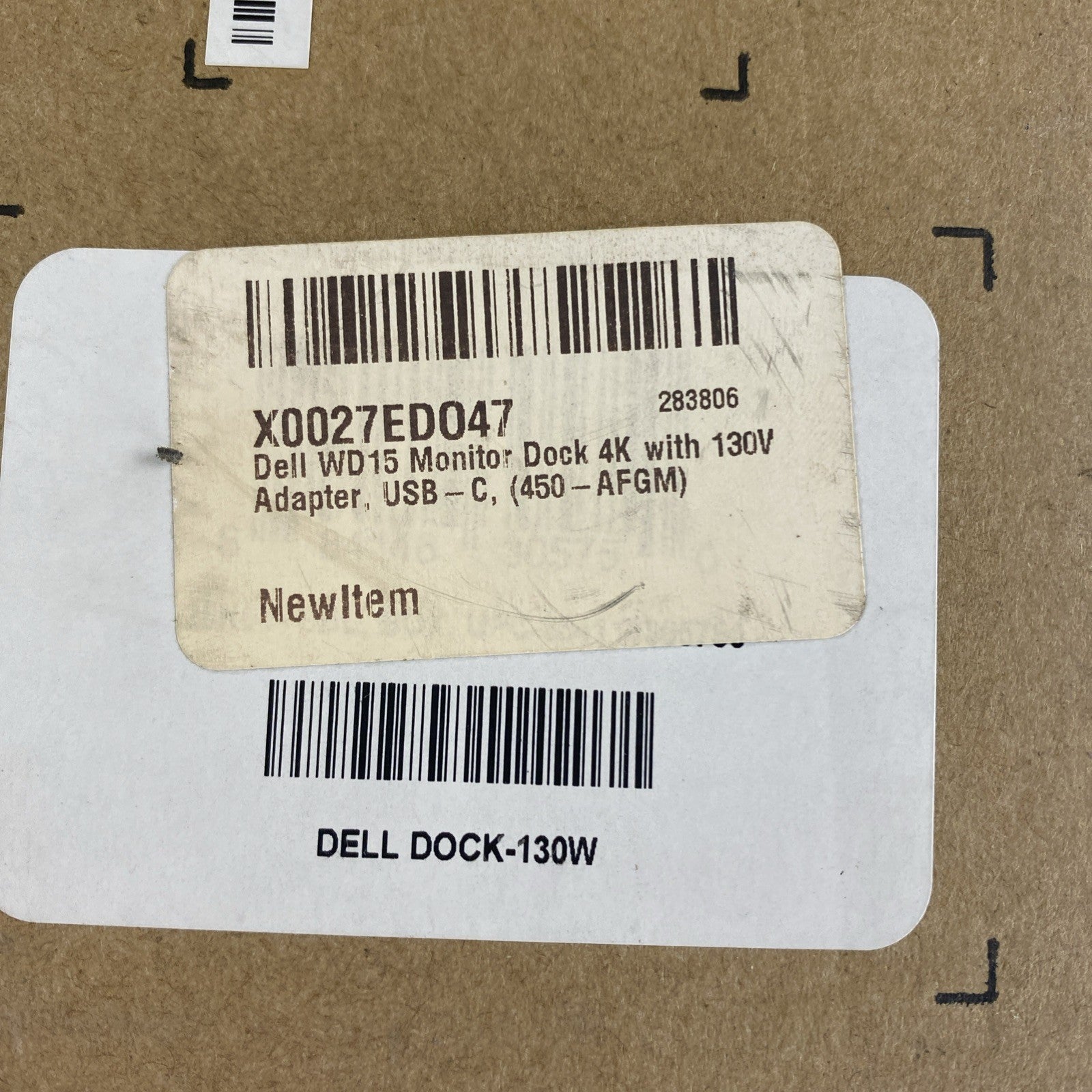 Dell WD15 K17A Docking Staion W/ AC Adapter Sealed Open Box2