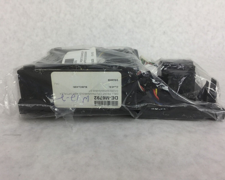 Dell Front CPU Fan/Shroud Optiplex GX280/GX520/GX6, DE-M6792, w/Speaker