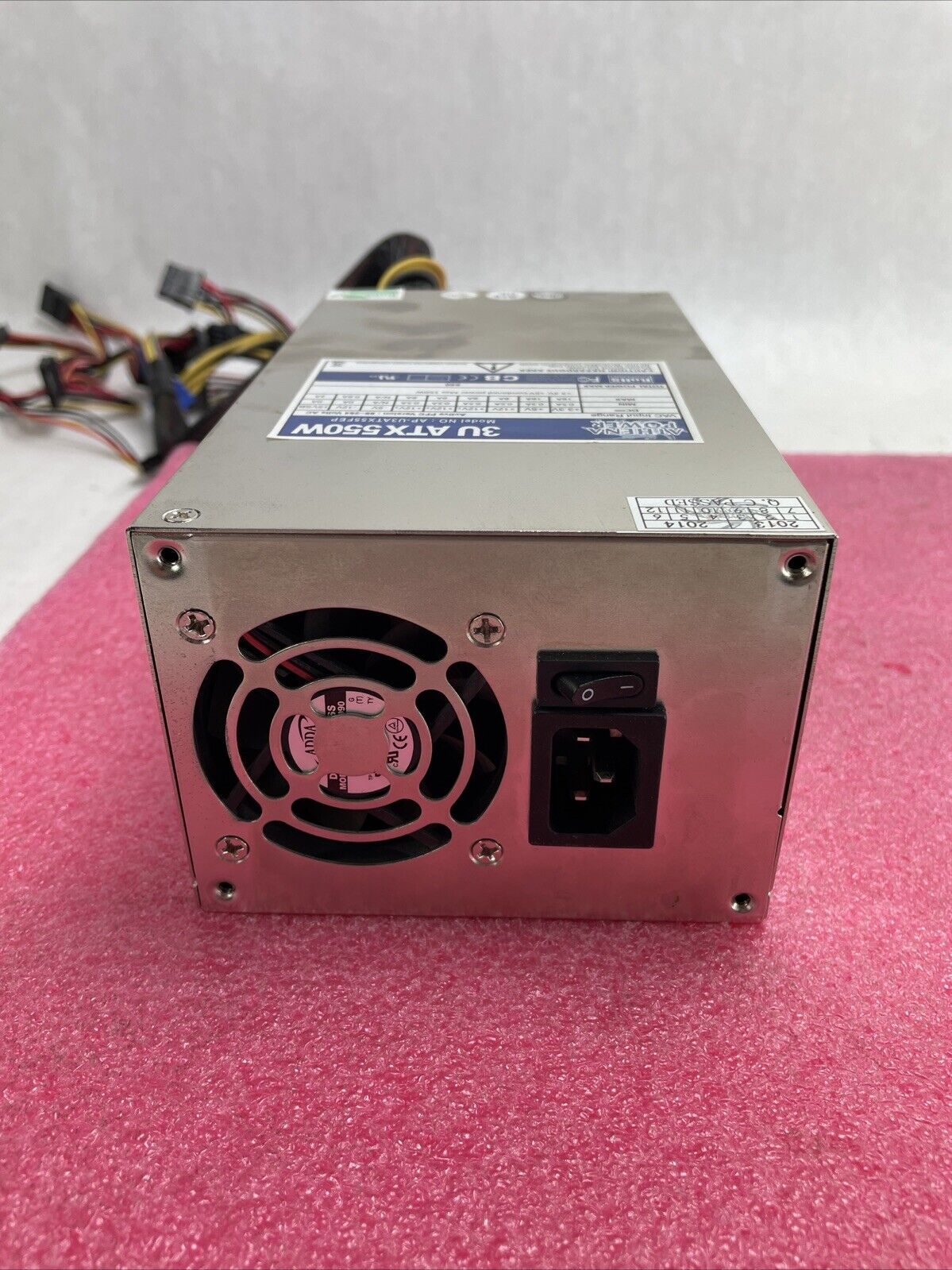 Athena Power AP-U3ATX55FEP 550W Power Supply