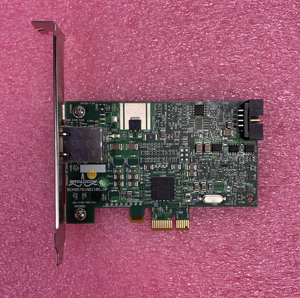 Broadcom MS-4159 BCM9571 Single-Port Gigabit PCIe Network Adapter