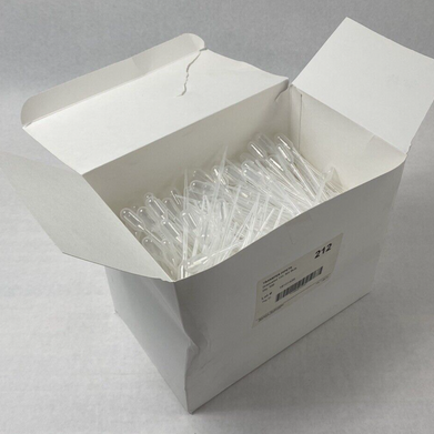 Transfer Pipets Graduated 1 mL Small Bulb 500 Pack