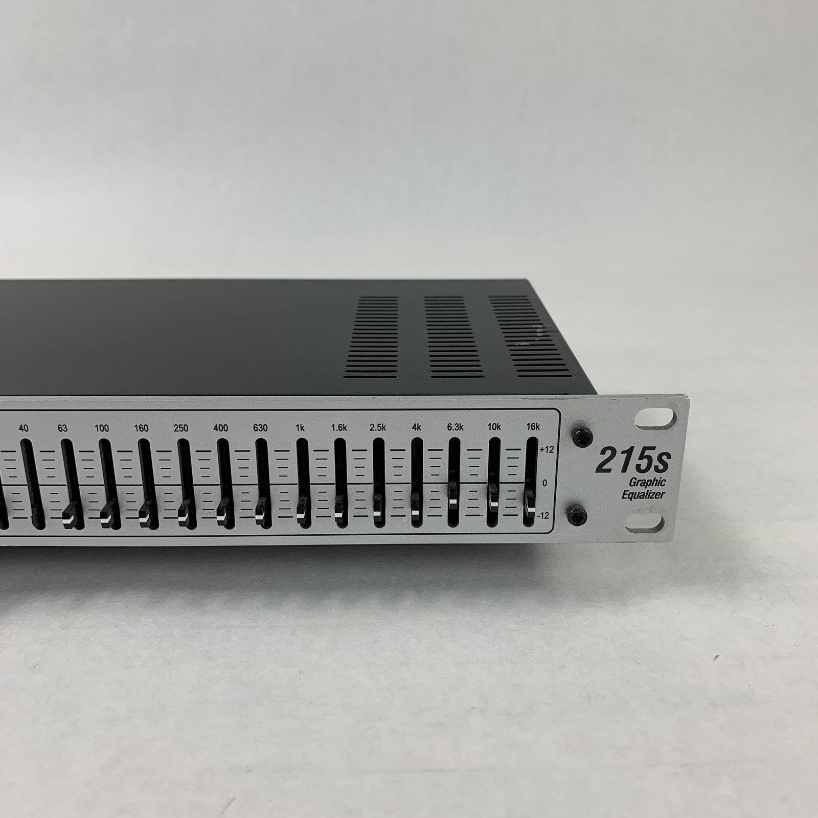 DBX 215s DBX215SV Graphic Equalizer Tested Broken Switch