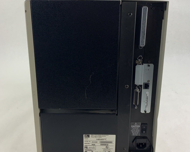 Zebra 140Xi3 III Label Thermal Printer 200 DPi Tested Self Serial and Network