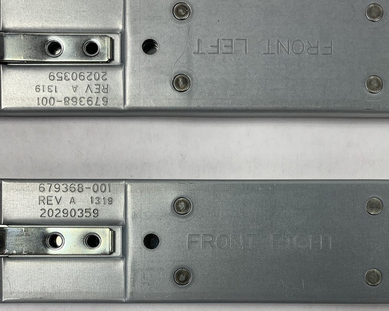 HP 679368-001 Left + Right /Inner + Outer 1U Server Rail Kit
