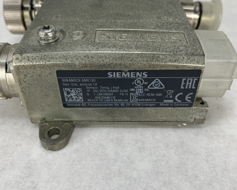 SIEMENS 6SL3055-0AA00-5JA3 SME120 Sensor module Untested