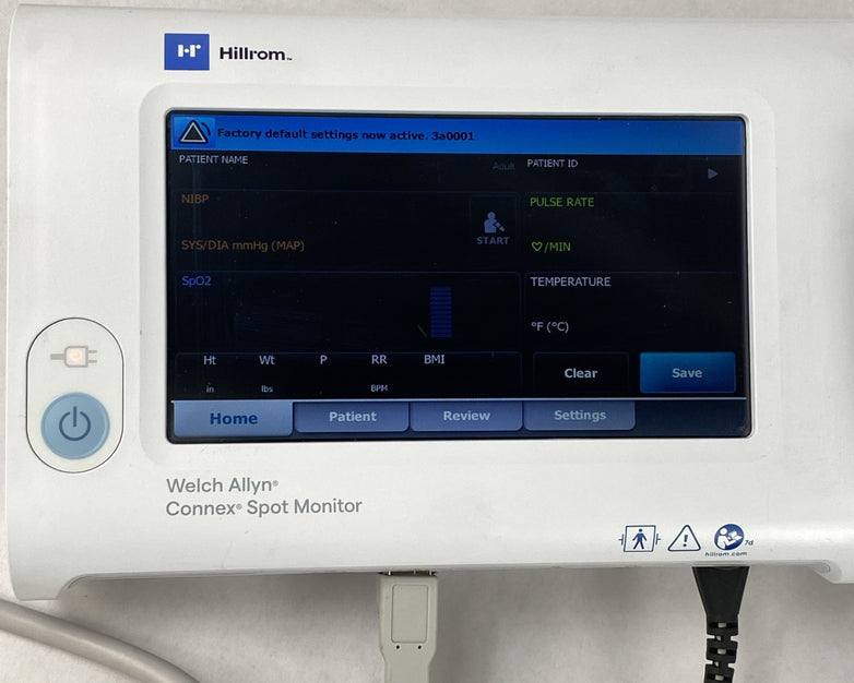 Welch Allyn 71WT Connex Spot Monitor w/ 7000-APM Accessory Power Management
