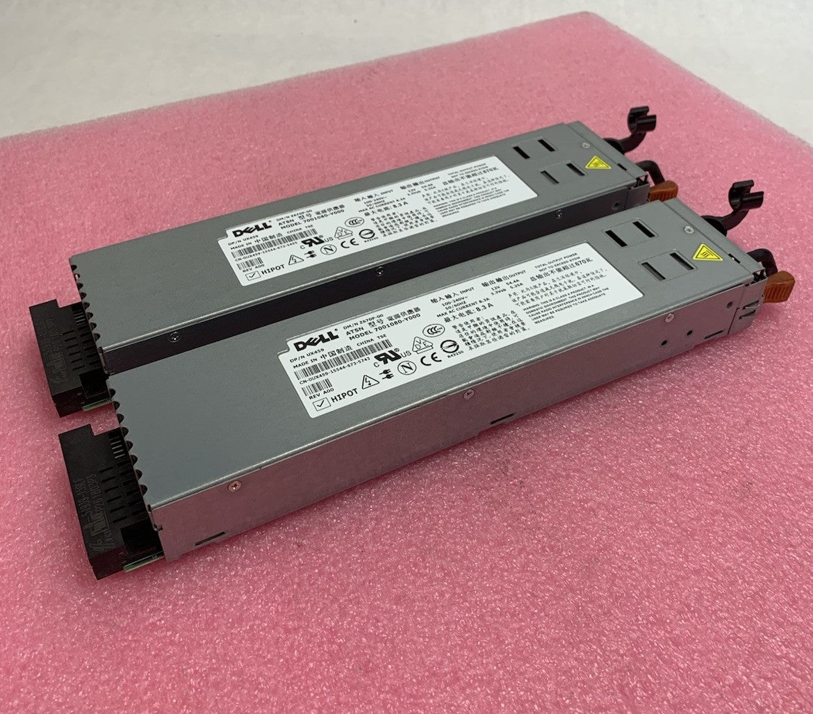 Dell PowerEdge UX459 7001080-Y000 670W Power Supply (Lot of 2)0