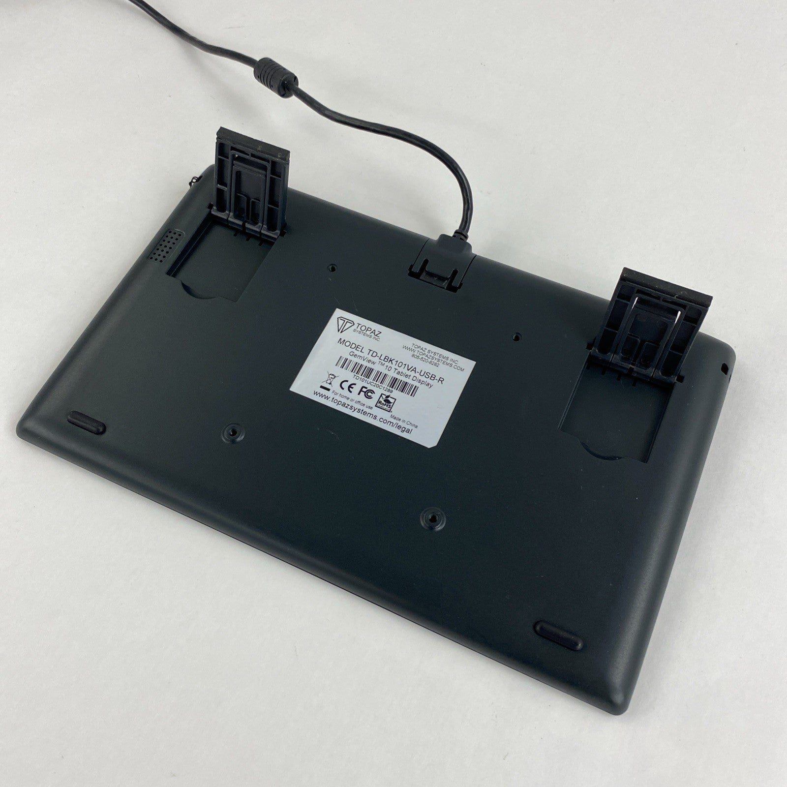 Topaz Systems GemView TD-LBK101VA-USB-R 10" USB Tablet Signature Terminal9