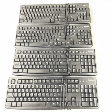 Logitech K120 Wired Keyboard Lot of 4