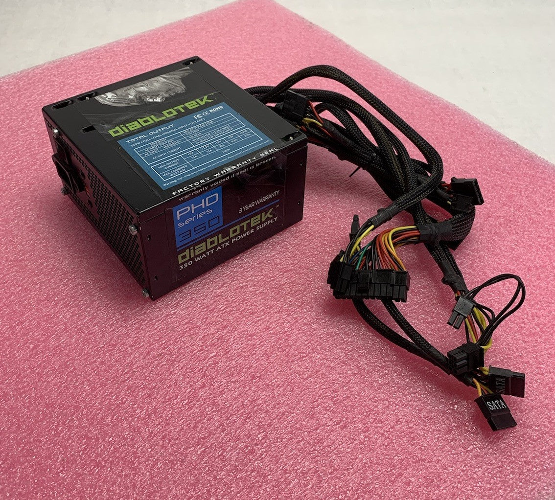 Diablotek PHD Series 350 350W Power Supply