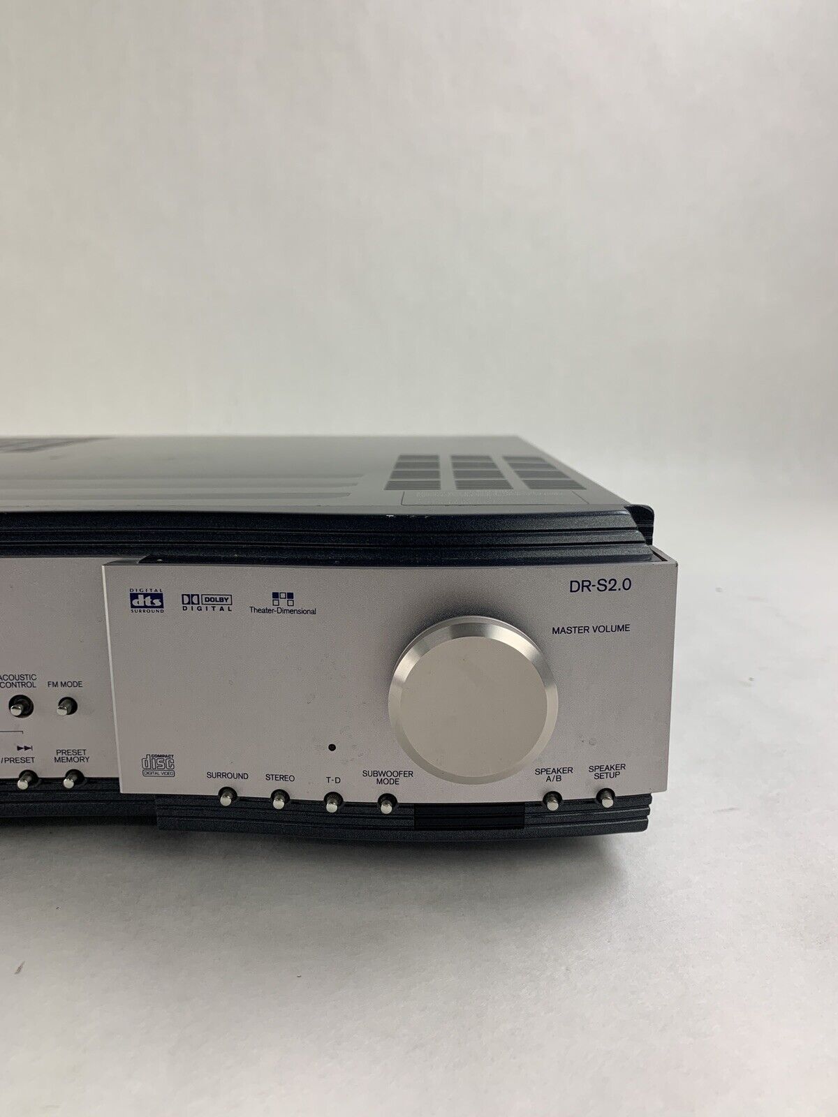 Onkyo DVD Receiver DR-S2.0  Tested No Remote