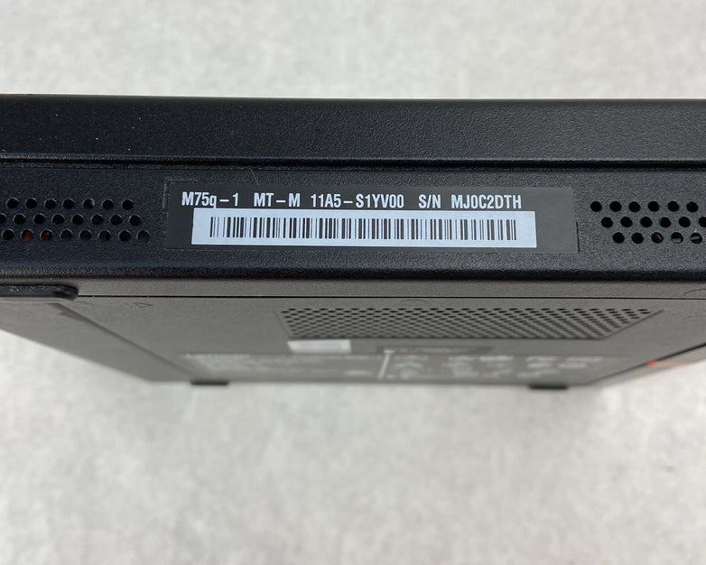 Lenovo ThinkCentre M75Q-1 Micro AMD Ryzen 5 Pro 3400 GE 3.3GHz 8GB RAM No HDDOS