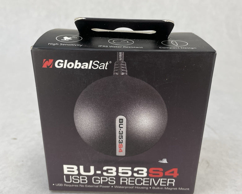 GlobalSat BU-353-S4 USB GPS Receiver - Black