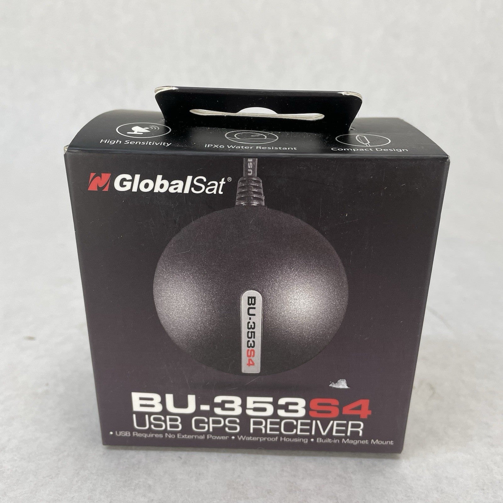 GlobalSat BU-353-S4 USB GPS Receiver - Black
