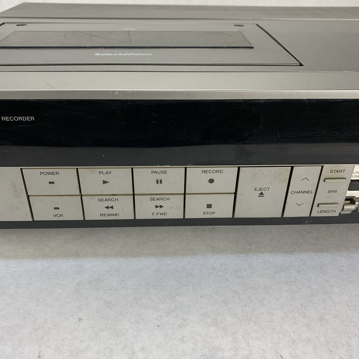 RCA SelectaVision VLT250 Top-Loading VHS Video Cassette Recorder - Parts3
