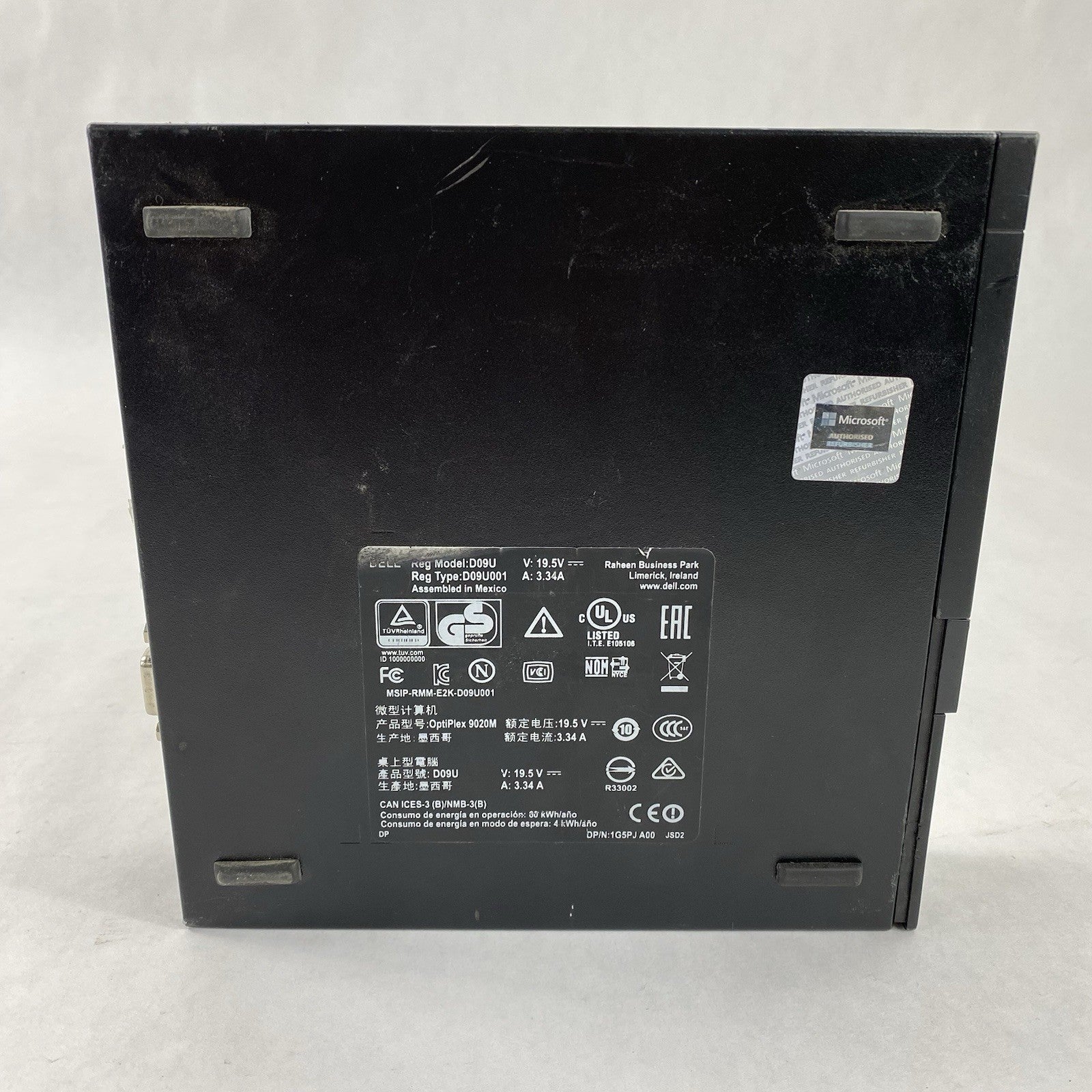 Dell OptiPlex 9020M Micro Intel Core i5-4590T 2GHz 8GB RAM No HDD OS AC