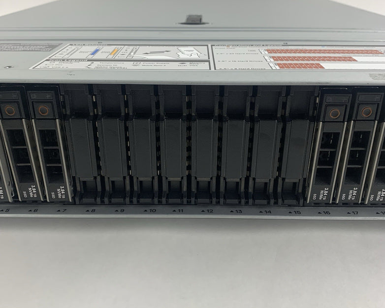 Dell PowerEdge R740xd 24SFF 2x Gold 5222 3.8 GHz 128 GB Ram H740p No OS No HDD