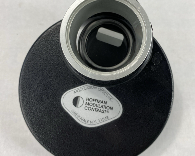 Hoffman Modulation Contrast Turret Condenser Leica Microscope 40mm WD / .5NA