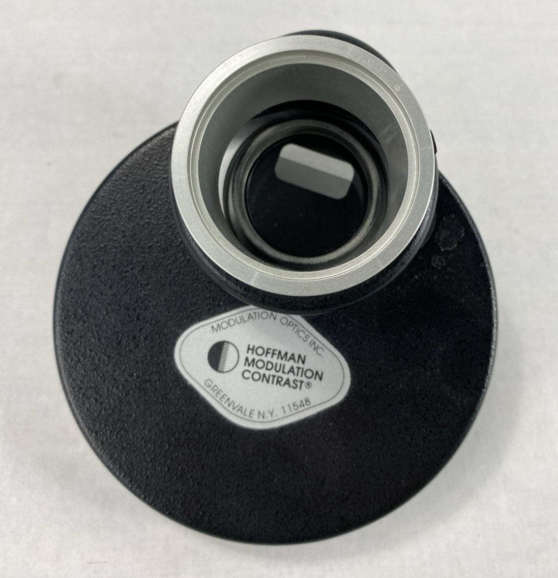 Hoffman Modulation Contrast Turret Condenser Leica Microscope 40mm WD / .5NA
