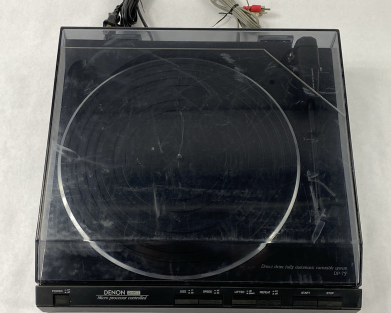 Denon DP-7F Quartz Turntable Tested