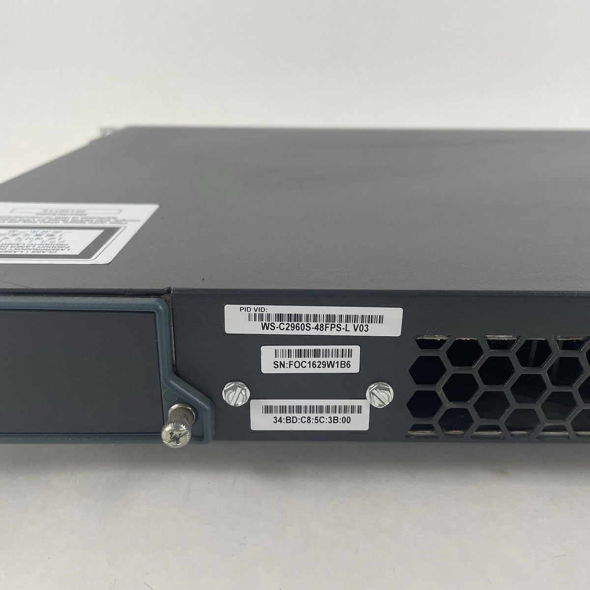 Cisco WS-C2960S-48FPS-L  V03 PoE+ 48-Port - Tested9