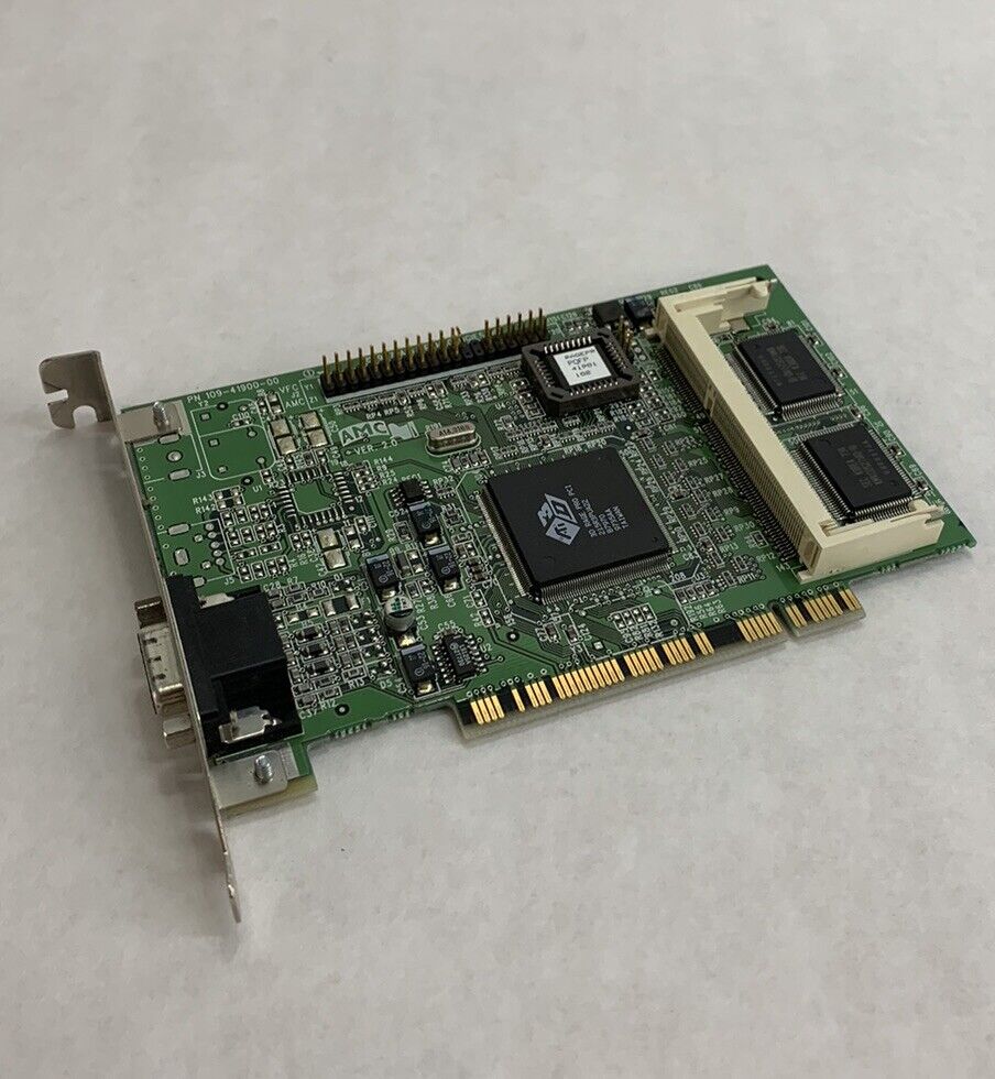 ATI 109-41900-00 GPU VGA W/ Memory Module Slot