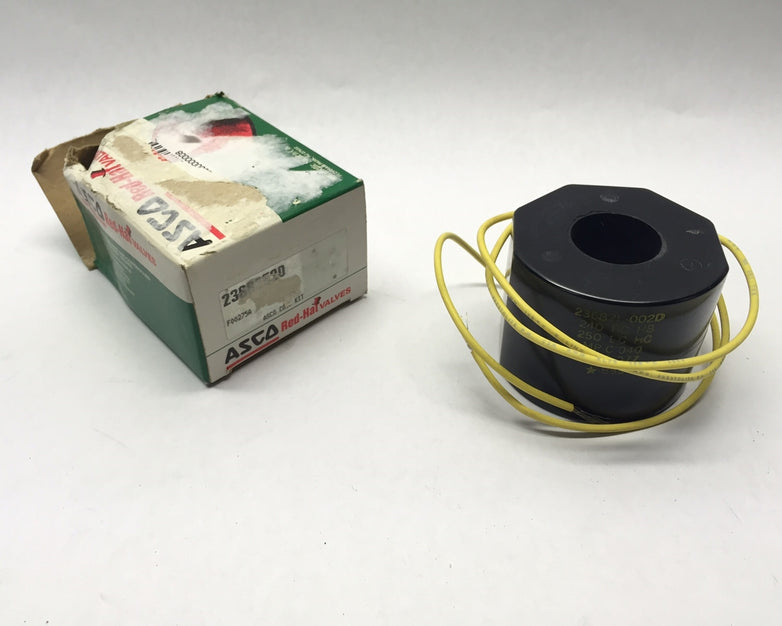 Asco 236825-002D Replacement Coil for Solenoid Valve 2368252D F00275A, NEW