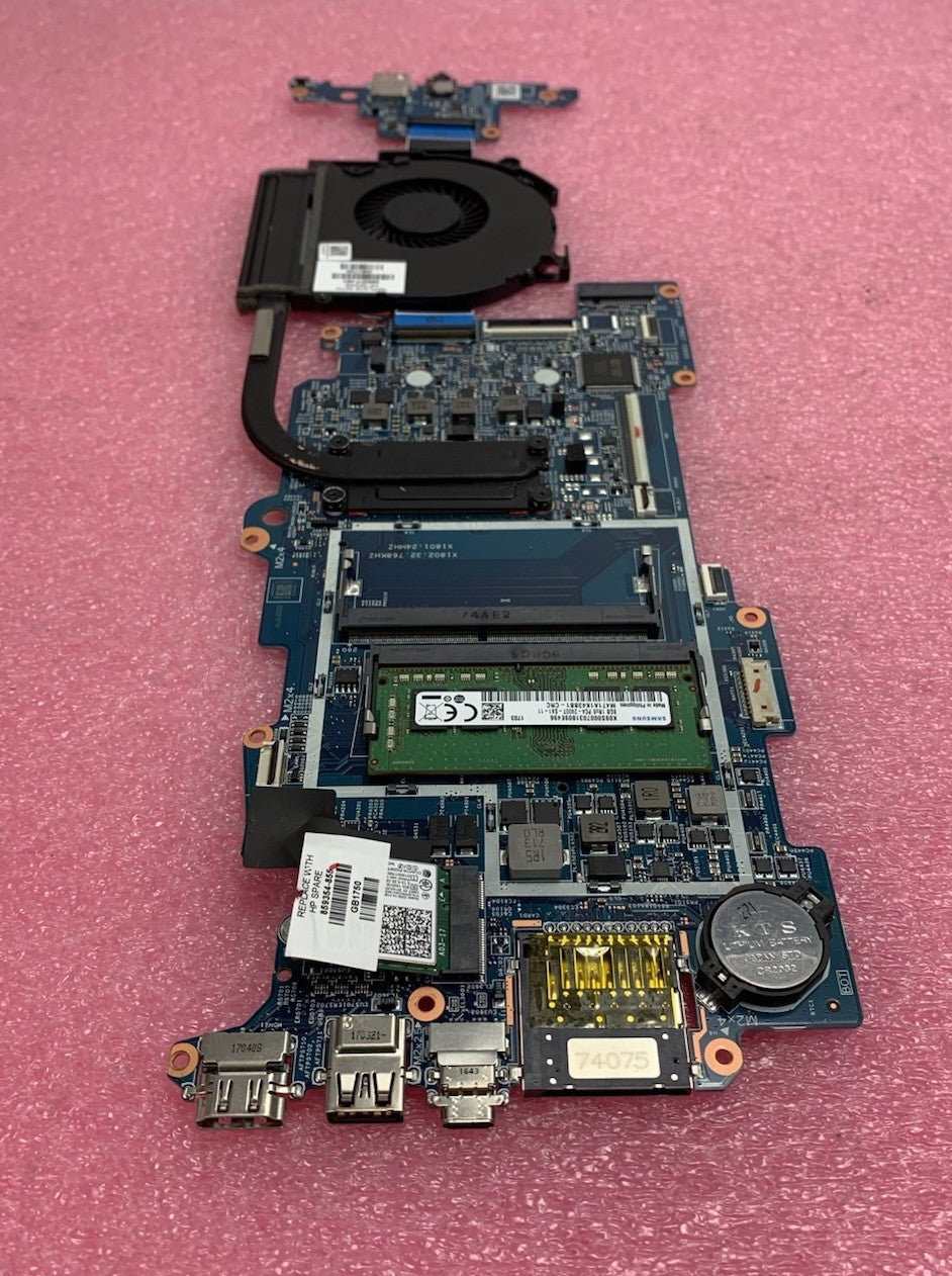 HP Envy X360 15-AQ173CL Laptop Motherboard Intel Core i7-7500U 2.7GHz 8GB RAM4
