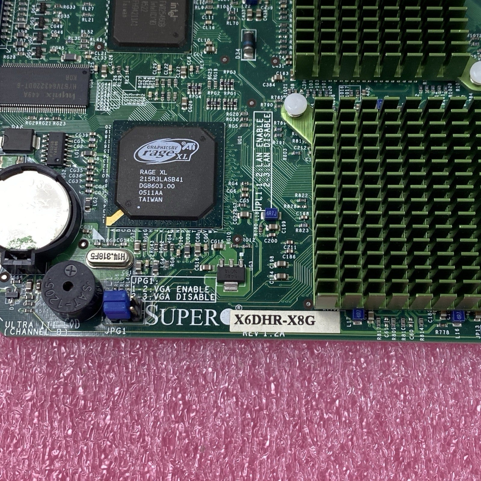 Supermicro X6DHR-X8G Motherboard 4GB RAM No CPU No Shield