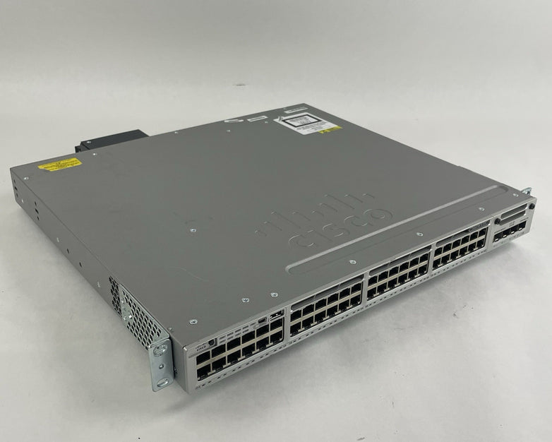 Cisco WS-C3850-48U-S V06 48-Port UPoE Switch  1x 1100W PSU Tested & Reset
