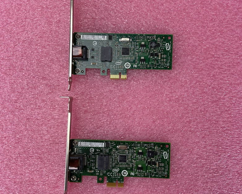 Lot of 2 Intel Gigabit CT Desktop Adapter PCIe EXPI9301CTBLK
