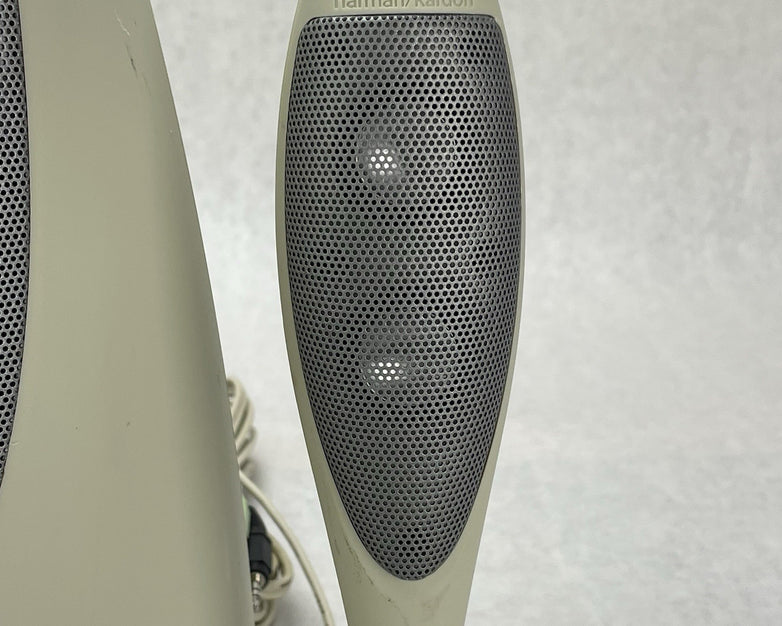 Harmon Kardon Computer Speakers HK695-01 Tested and Working Read Desc