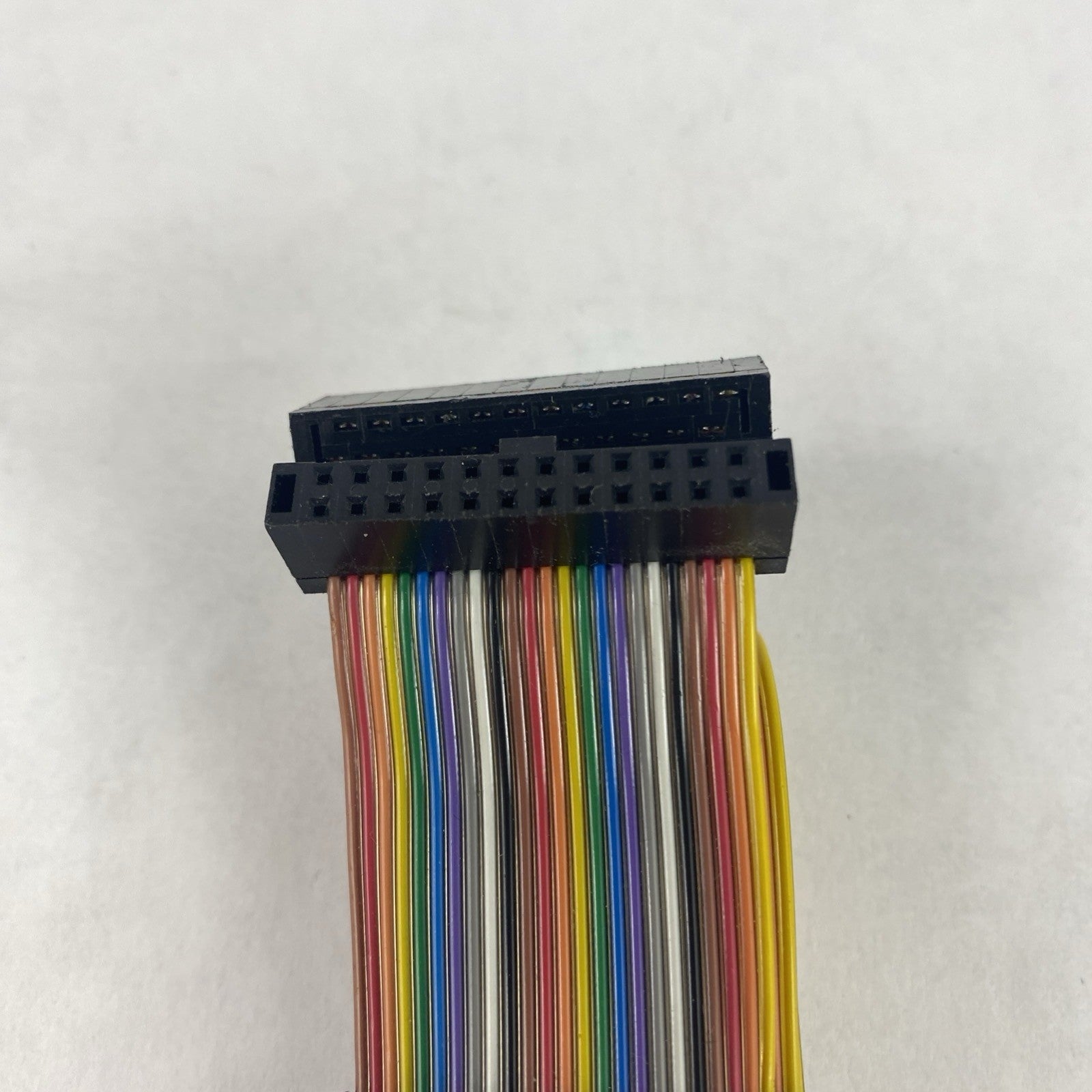 24 Pin 4ft Multi Coloured Flat Ribbon Cable Wire Lot of 42