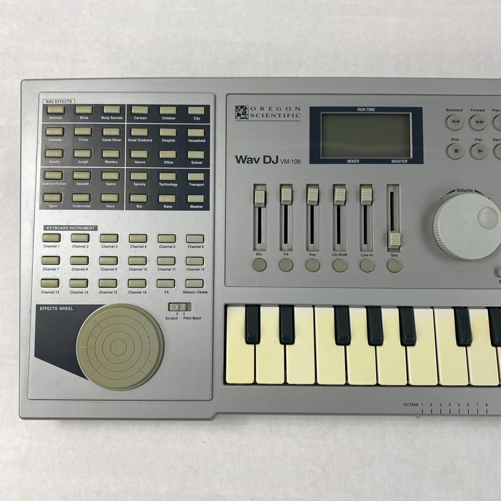 Oregon Scientific Wav DJ VM-108 Musical Sound Generator Synthesizer