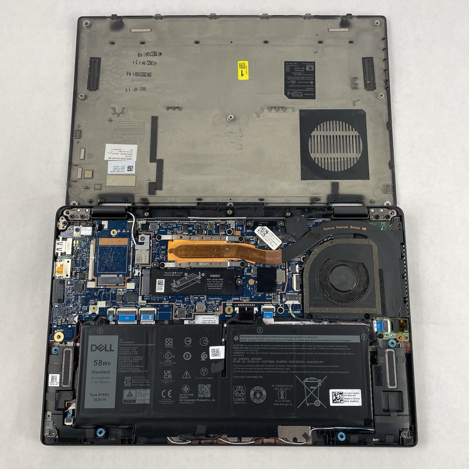 Dell Latitude 7330 13.3" i7-1265U 4.15 GHz 32 GB RAM No SSD/OS/AC - Bad Bottom15