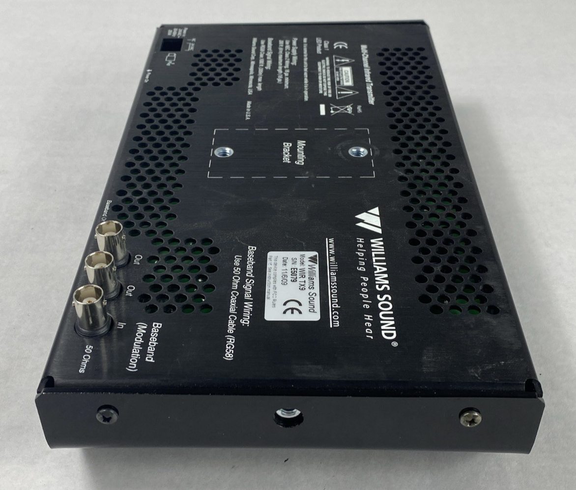 Williams Sound WIR TX9 Multi-Channel Infrared Transmitter