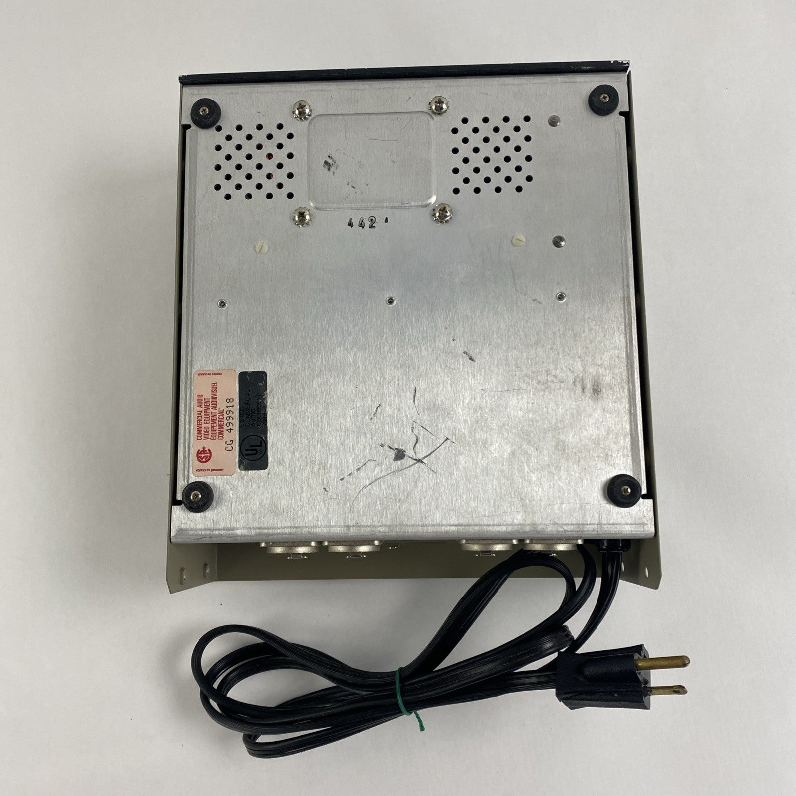 Telex PS-2L Two Channel Power Supply Power Tested9