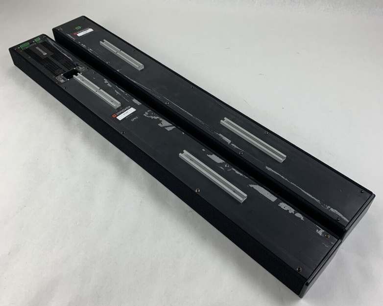 Innovox FP-V2P 35" Wall Mounted Speaker Bar Tested No Screws or Mounts Pair of 2
