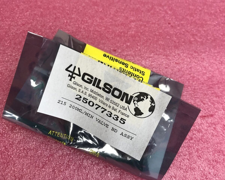 Gilson 25077335 215 200ML/Min Valve BD Assy