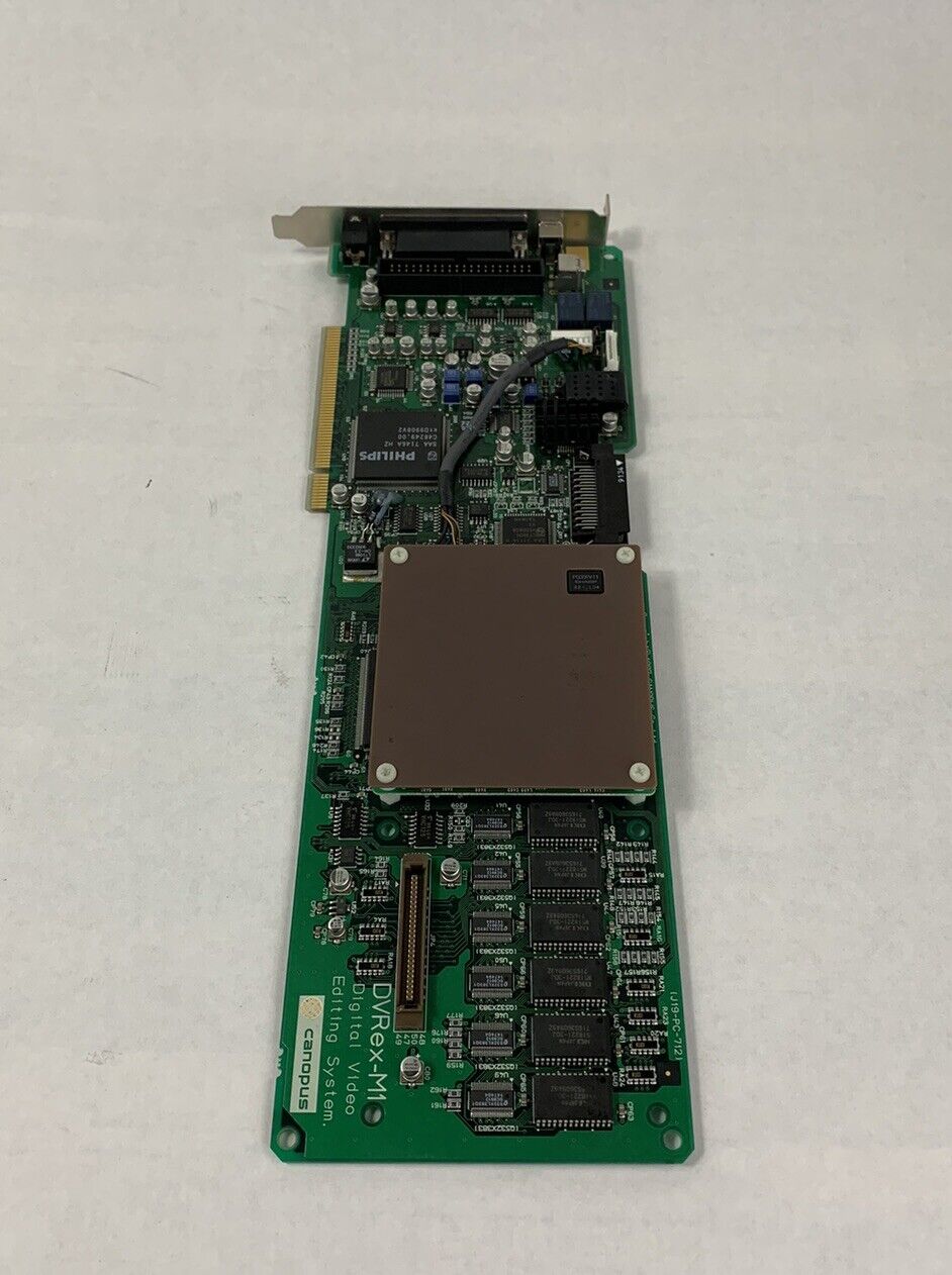 Canopus DVREX-M1 Digital Video Editing System J19-PV-712