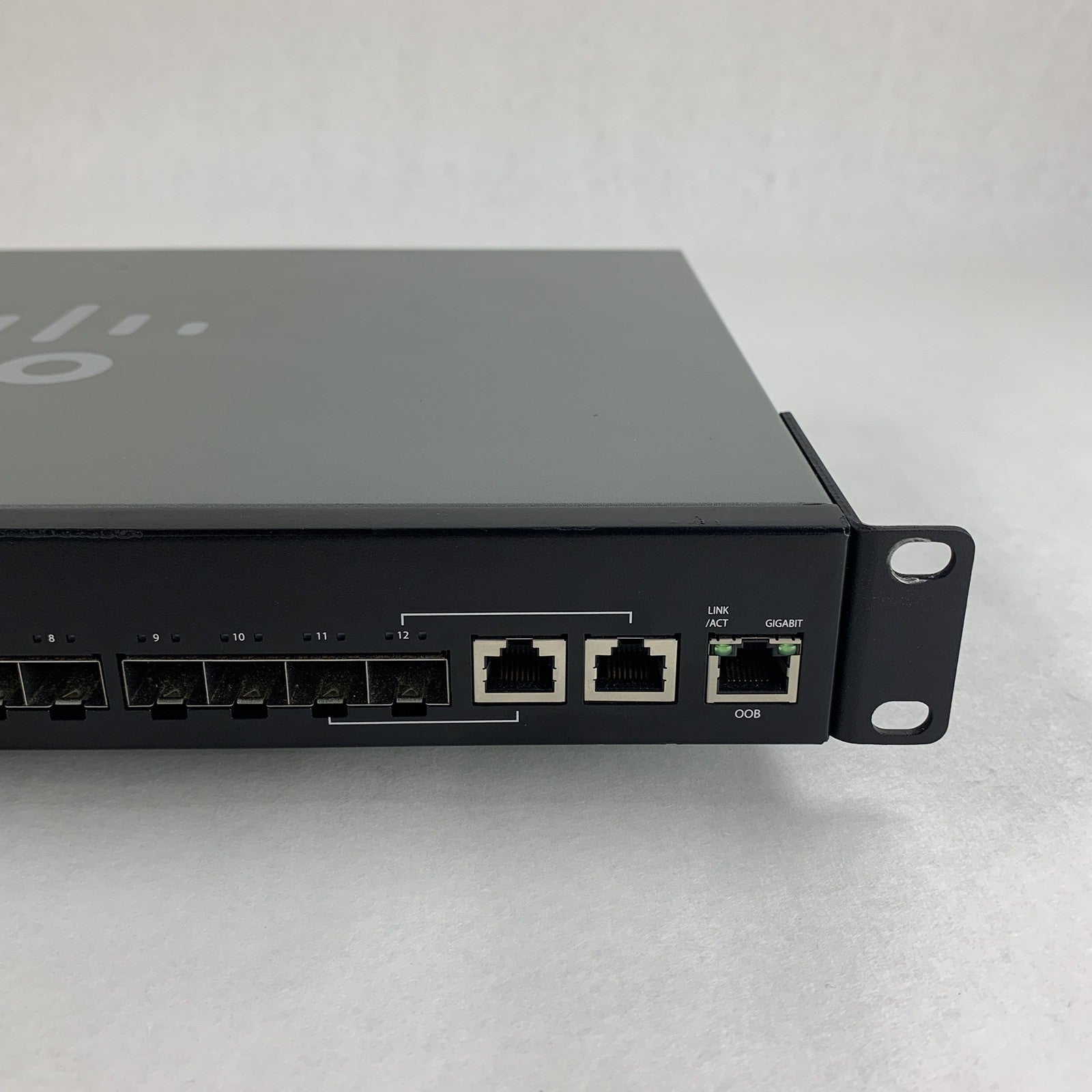 Cisco SX550X-12F-K9 Stackable Managed Switch Tested Reset