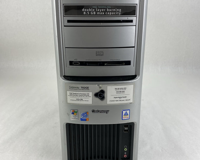 Gateway 702GE MT Intel Pentium 4 3.20GHz 1GB RAM No HDD No OS
