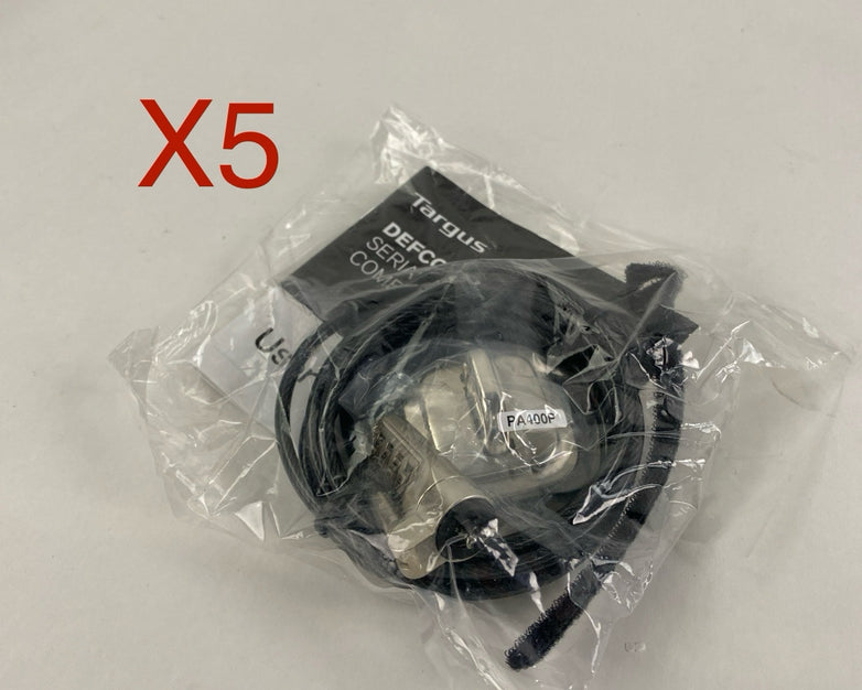 Targus 60 Defcon Mini Combo Cable Lock Lot of 5