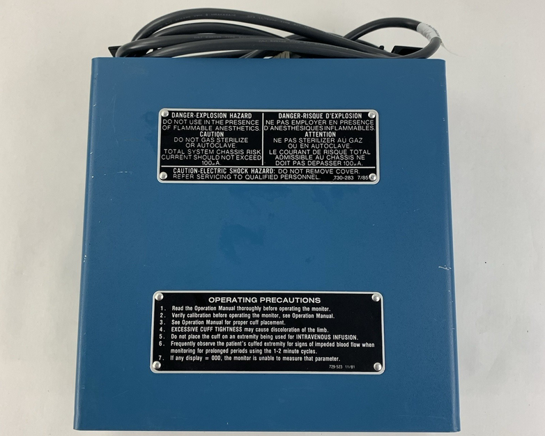 Critikon Dinamap Vital Signs Monitor 1846 SX - Powers On - No Cuff Included