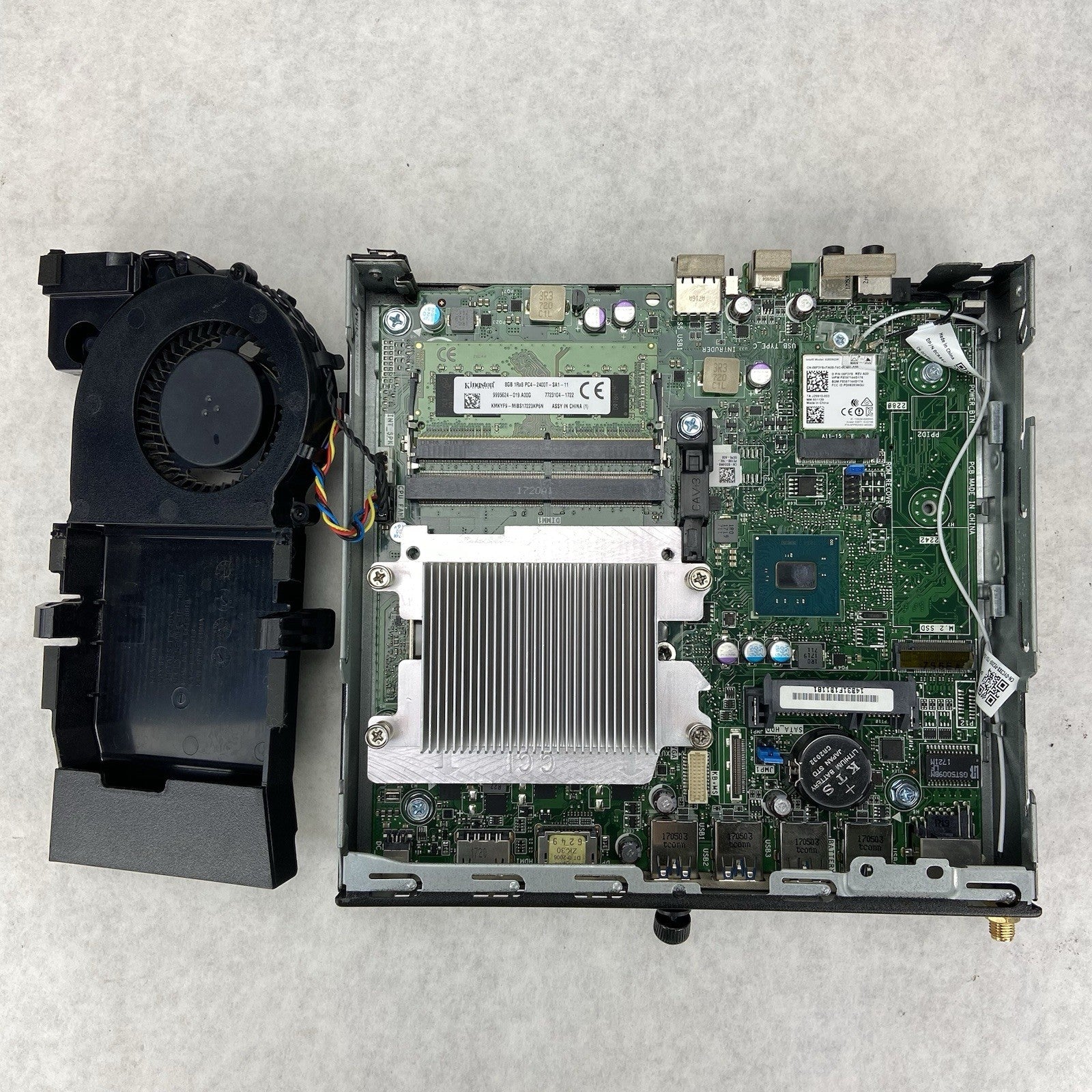 Dell Optiplex 7050 Micro Intel Core i7-7700T 2.9GHz 8GB RAM w/AC No HDDOS10