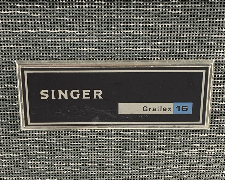 Singer Graflex 16 Sound Projector Power Tested Speaker Hums