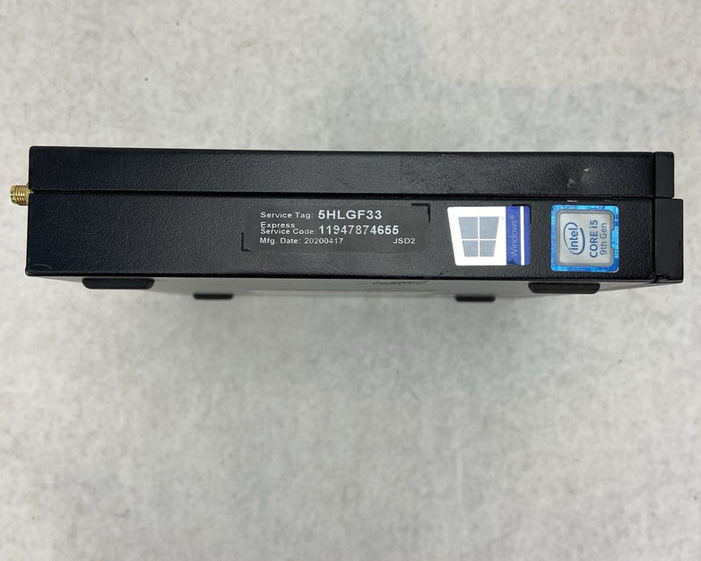 Dell Optiplex 3070 Micro Intel core i5-9500T 2.2GHz 8GB RAM w/AC No HDD/OS