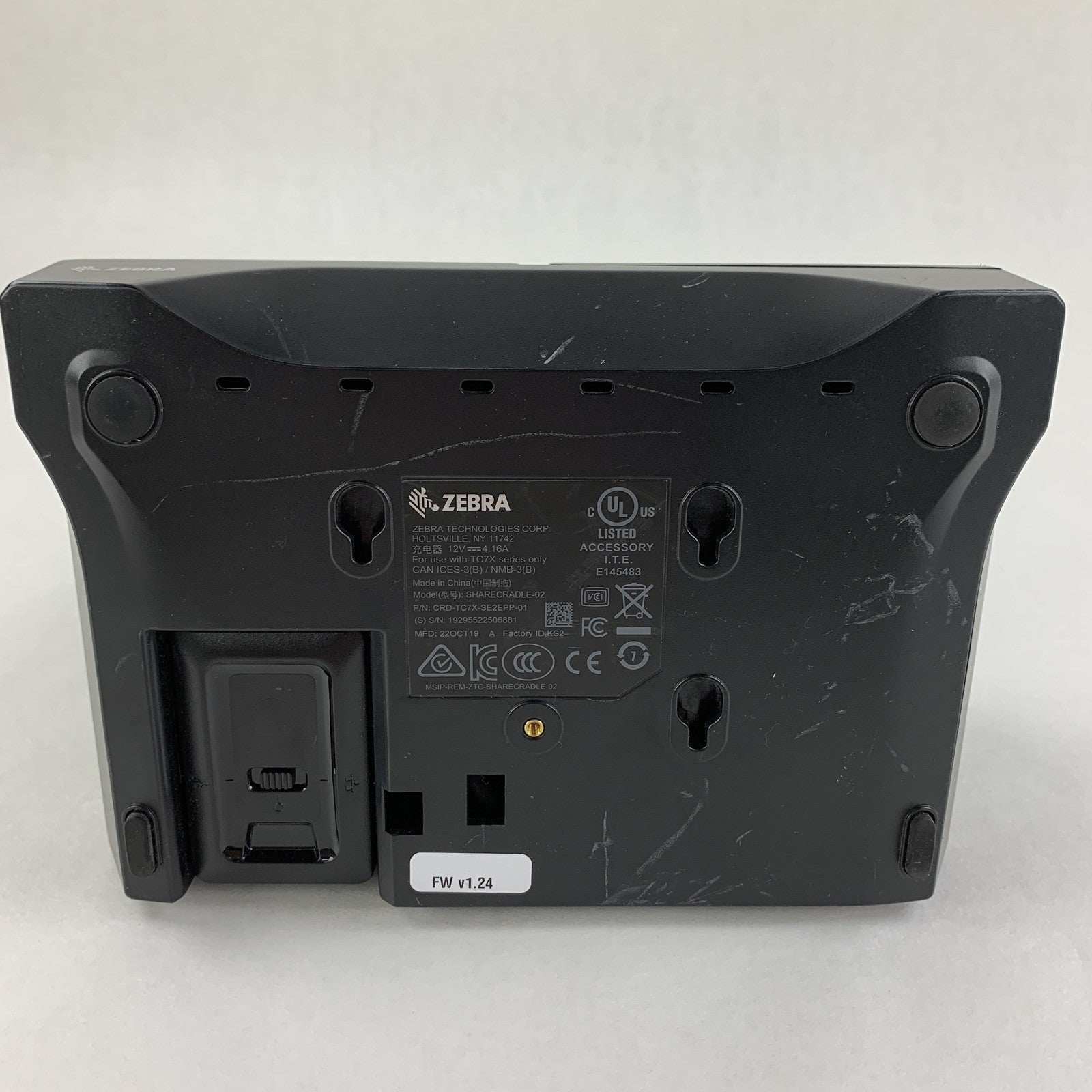 Zebra SHARECRADLE-02 Charging Cradle w/ Power Supply