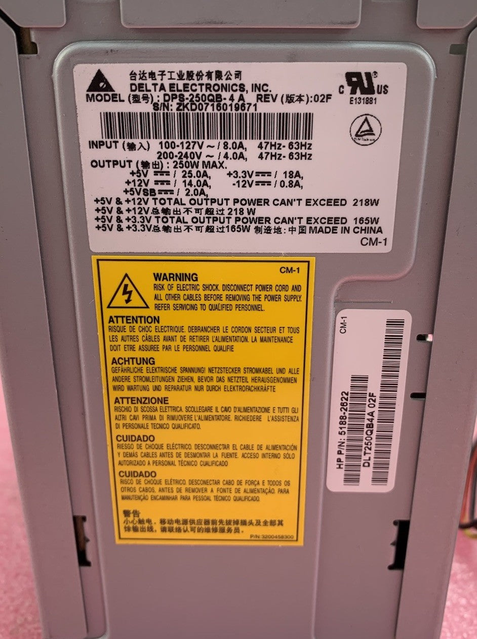 Delta DPS-250QB-4 A 250W Computer Power Supply5