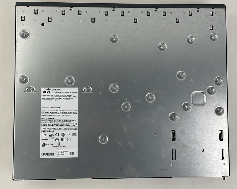 Cisco Catalyst WS-C2960X-48LPS-L V06 No Rack Ears- Tested
